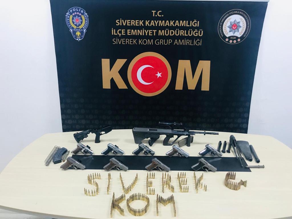 Silah kaçakçılarına göz açtırılmıyor