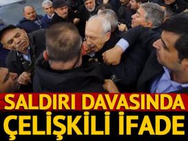 Saldırı davasında çelişkili ifadeler