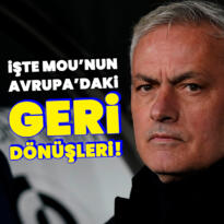 Mourinho’nun Avrupa kupalarındaki geri dönüşleri!